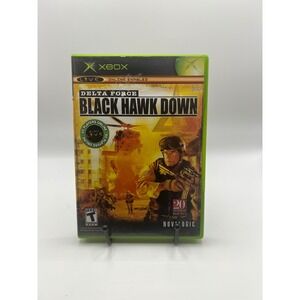 Delta Force Black Hawk Down Xbox Original Video Game Complete CIB